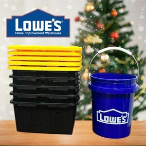 Lowes Project Source: Mini Teeny Totes (5ct) with Mini Teeny Bucket (1ct) No LID